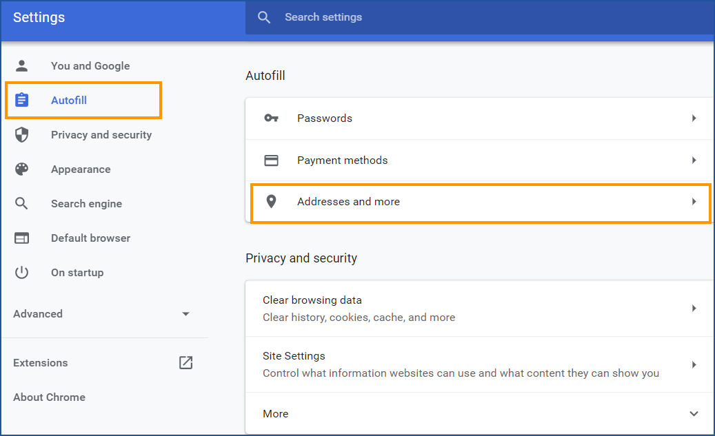 Configuring your Web Browser